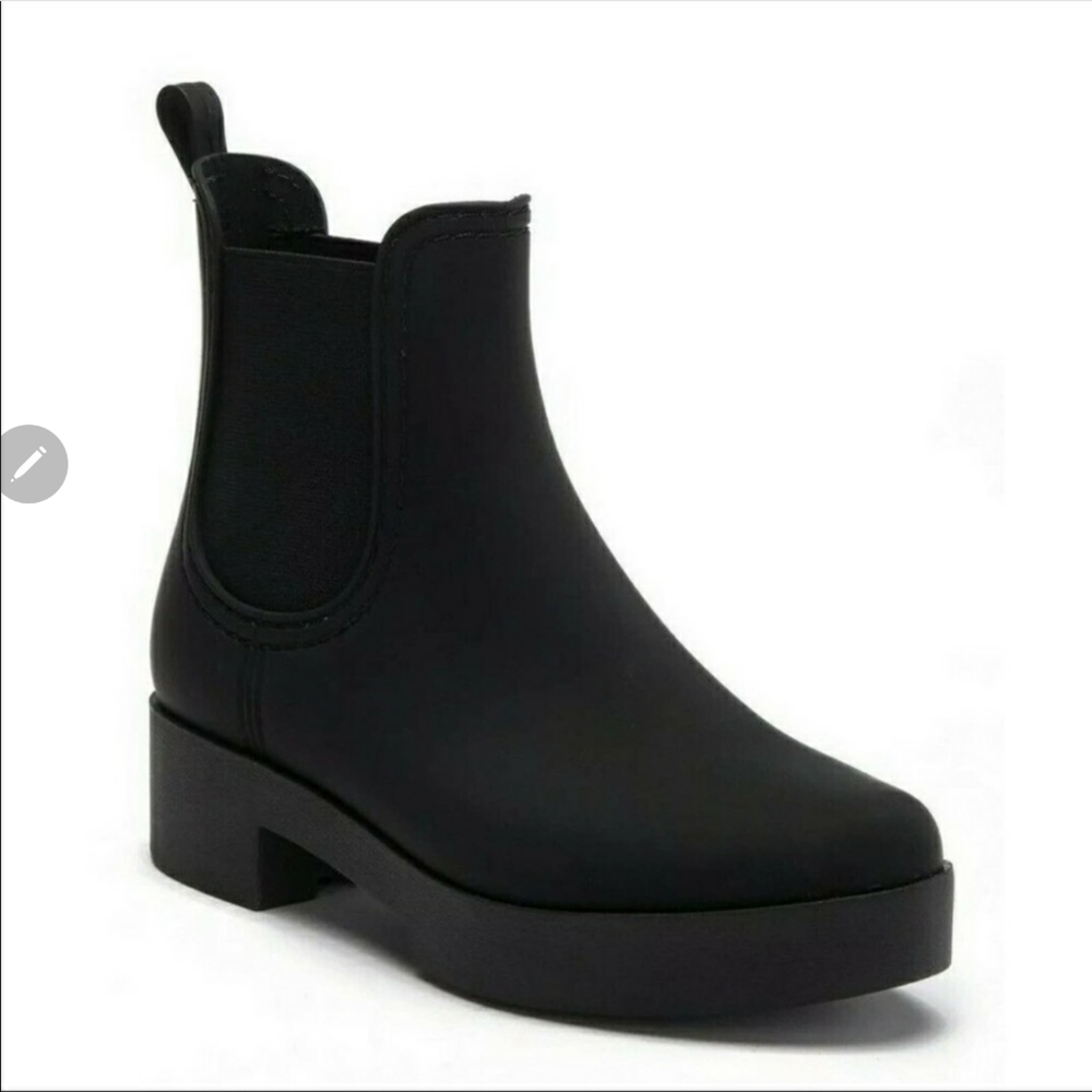 Jeffrey Campbell Hydra Chelsea Rain Boots - 9 - Picture 3 of 8